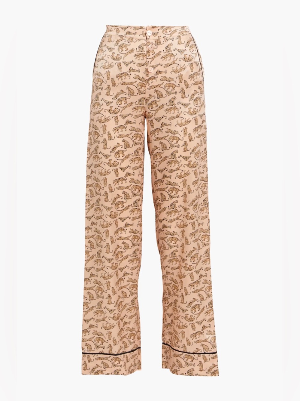 AGENT PROVOCATEUR Catalyna printed silk-satin pajama pants size XS MSRP $675